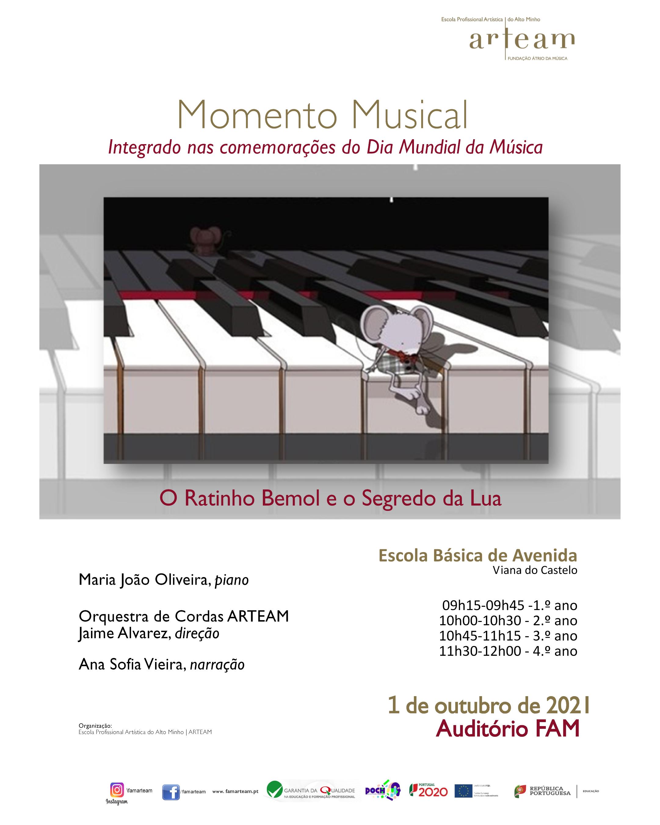 Dia Mundial da Música e a Escola da Avenida