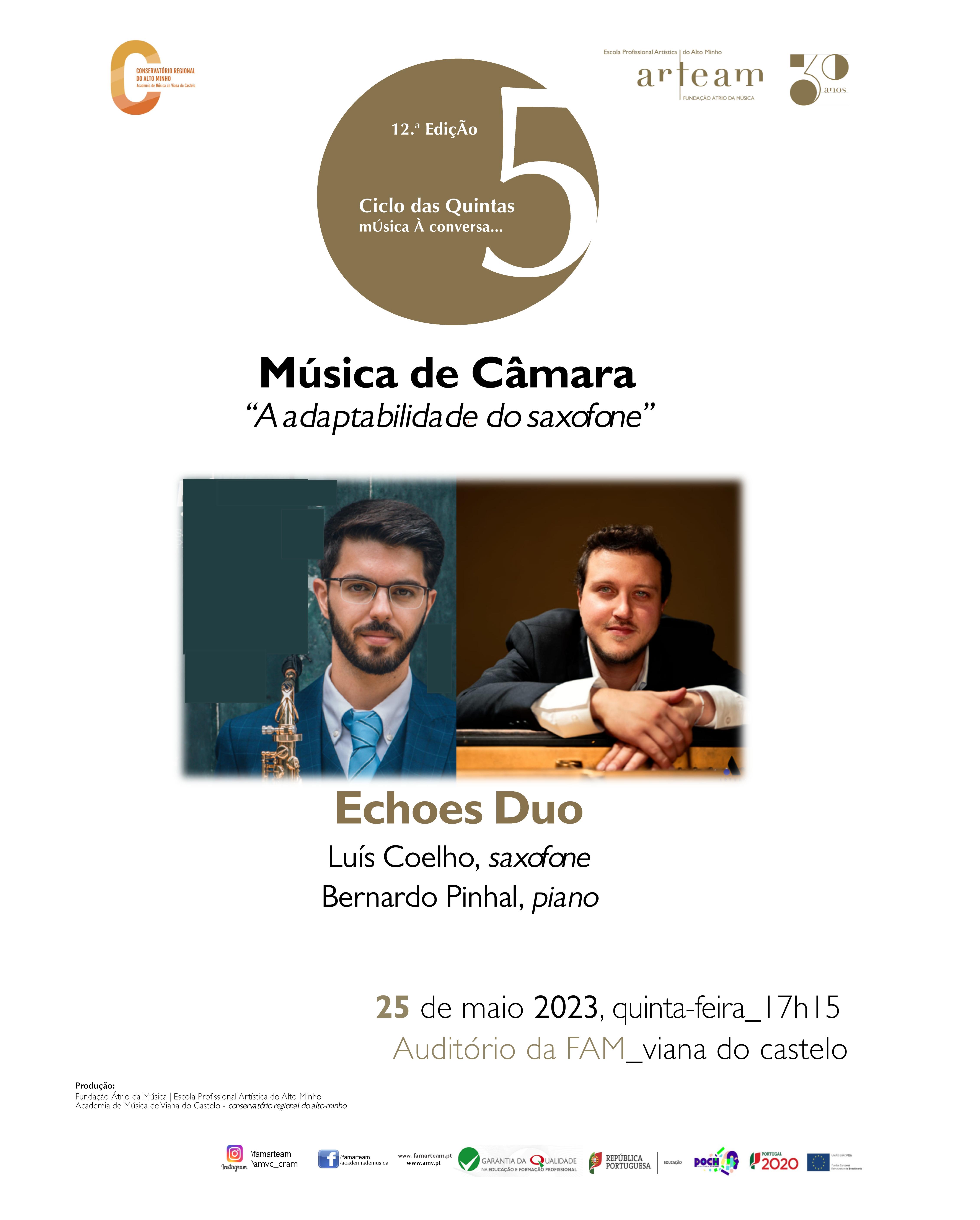 ECHOES DUO no CICLO DAS QUINTAS - música à conversa…”.