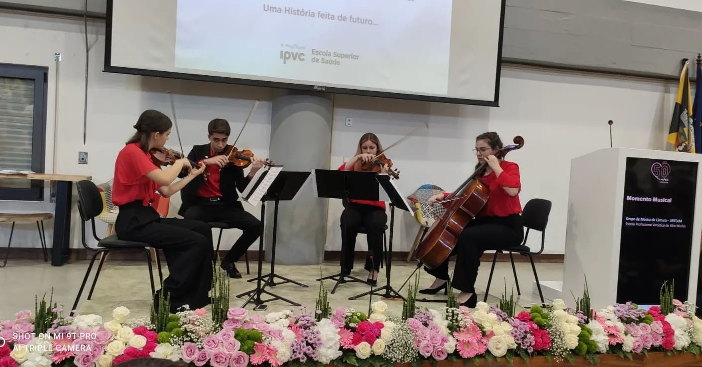 ARTEAM no aniversário da Escola Superior de Saúde de Viana do Castelo