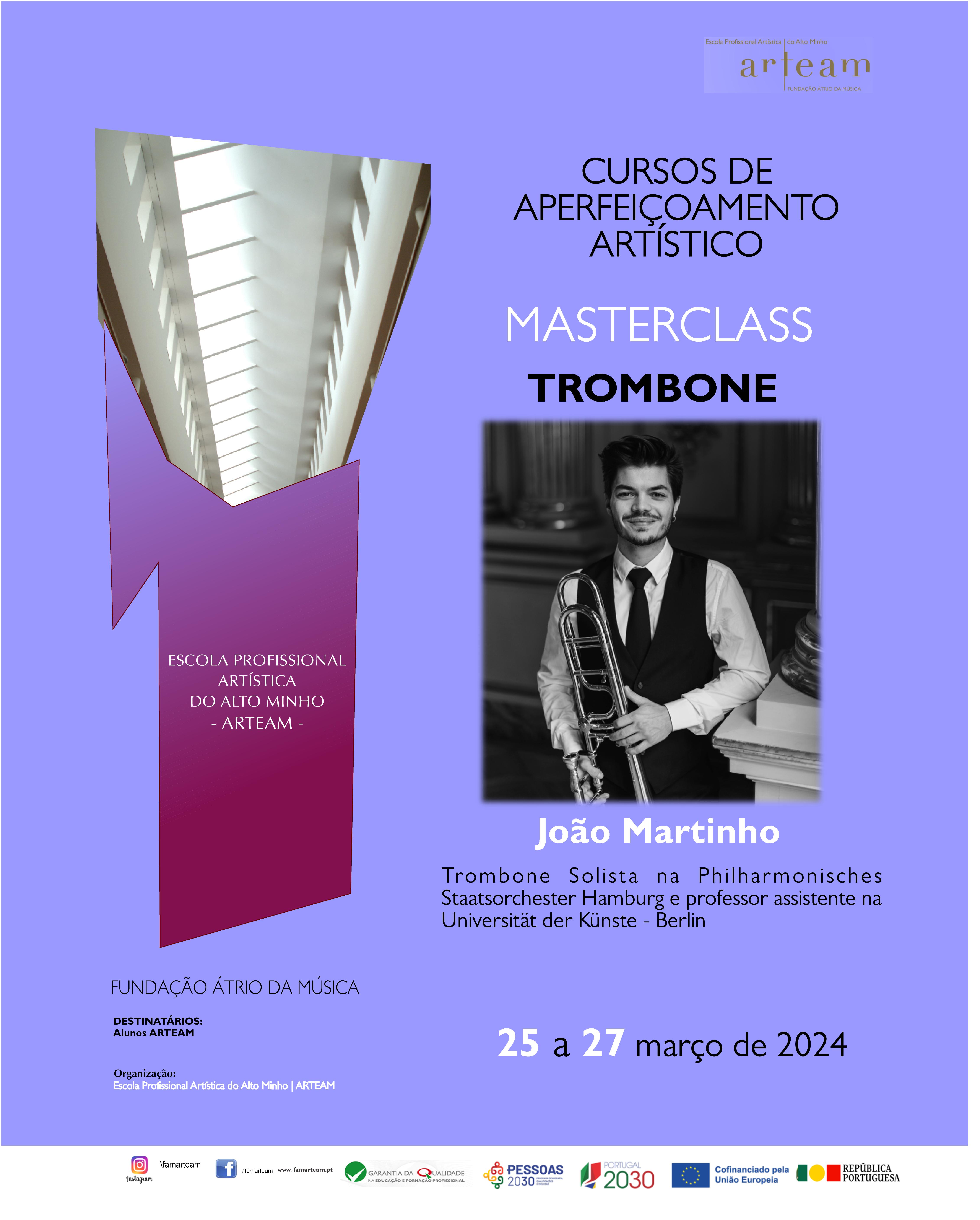 Masterclass de Trombone março 2024