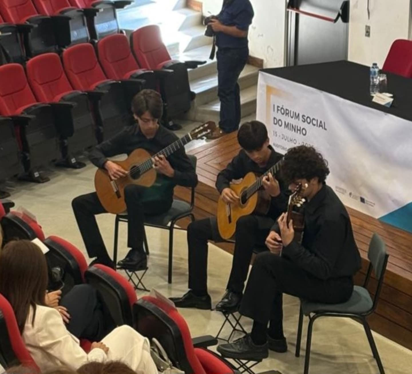 Momento Musical na Escola Superior de Saúde