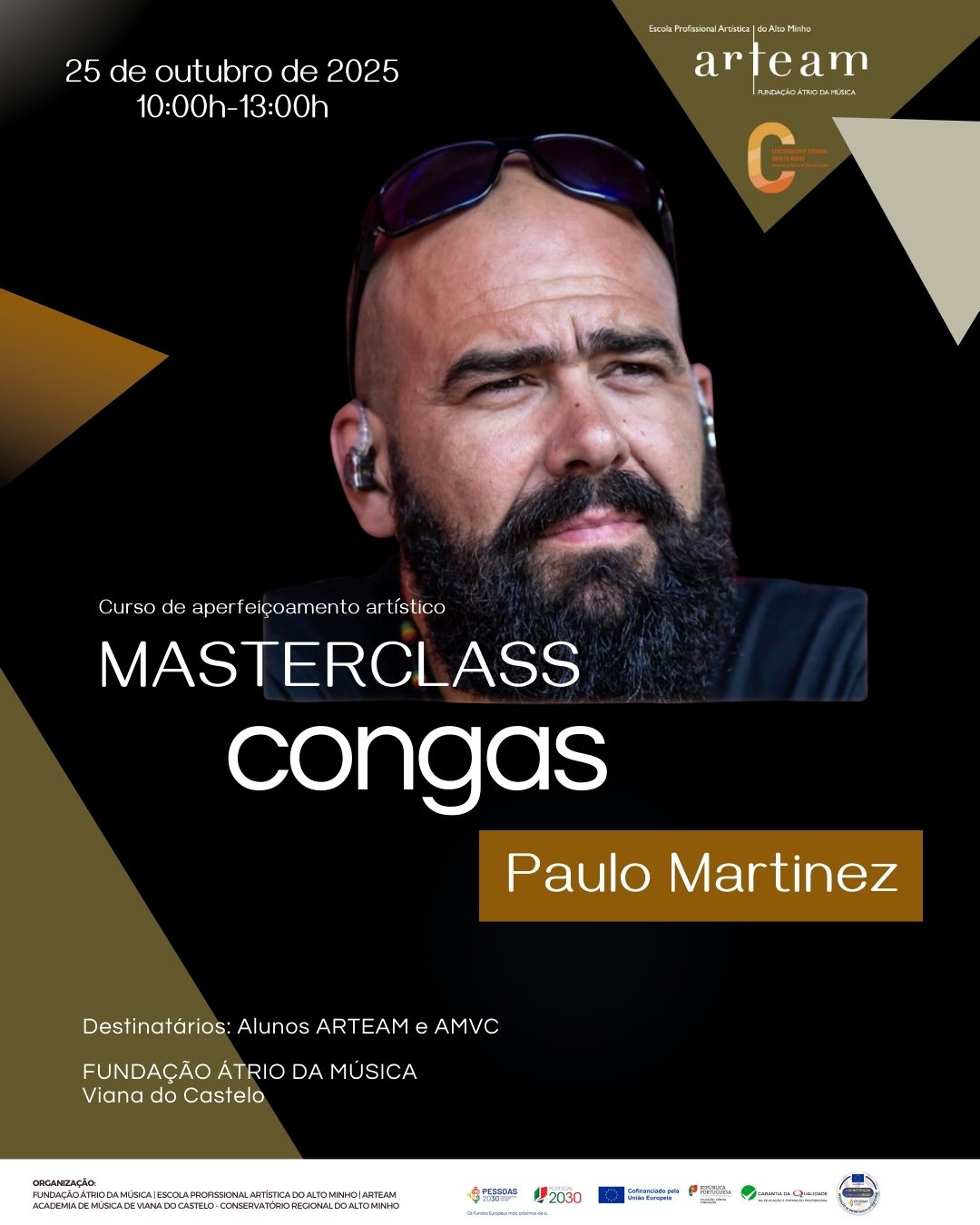 Masterclasse de Congas com Paulo Martinez
