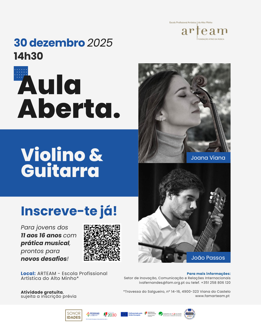 Aula Aberta | Violino & Guitarra