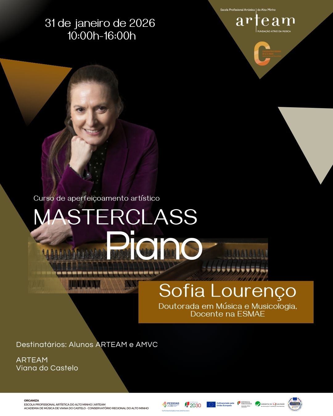 🎹 MASTERCLASS DE PIANO | 31 JAN