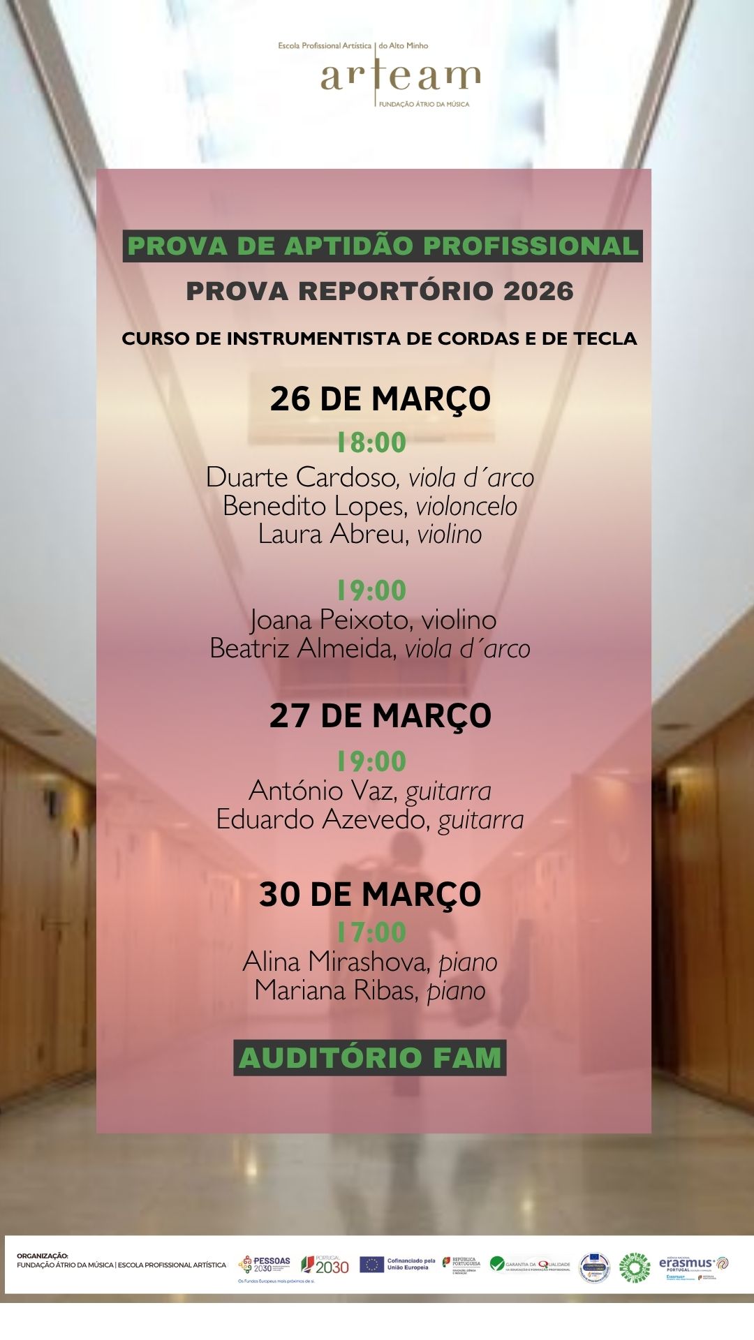 PAP (Prova de Aptidão Profissional) – 12.º ano de escolaridade