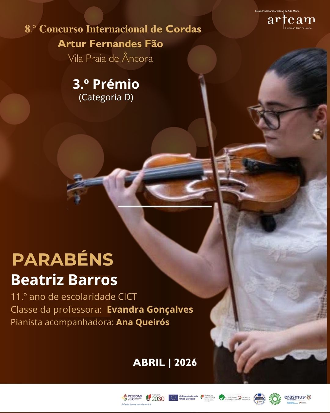 🎻 Orgulho ARTEAM 🎻 2026